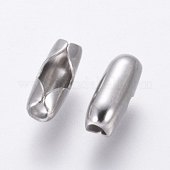 Non-Tarnish 304 Stainless Steel Ball Chain Connectors&nbsp;STAS-F230-16P