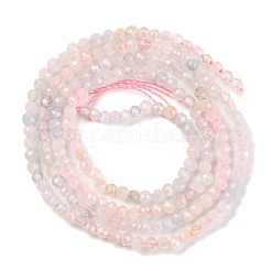 Natural Morganite Beads Strands&nbsp;G-F770-C05-03