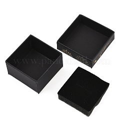 Gold Stamping Planet Cardboard Jewelry Packaging Boxes&nbsp;CON-T002-01A
