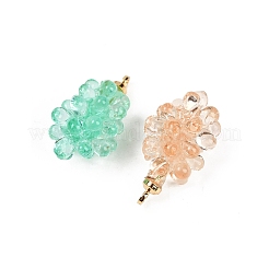 Transparent Resin Pendants&nbsp;RESI-L047-06