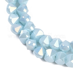 Electroplate Glass Beads Strands&nbsp;EGLA-B009-05A-10