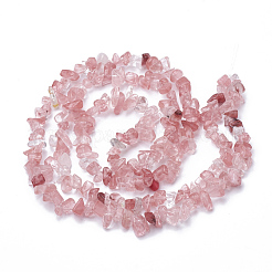 Cherry Quartz Glass Beads Strands&nbsp;G-S280-18