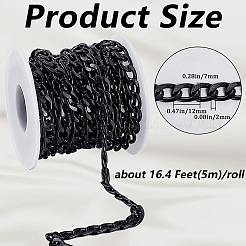 Aluminum Twisted Chains Curb Chains&nbsp;CHA-SP0001-02