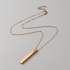 304 Stainless Steel Pendant Necklaces&nbsp;NJEW-WH0016-51KCG