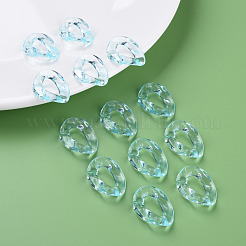 Transparent Acrylic Linking Rings&nbsp;MACR-S373-108-B07