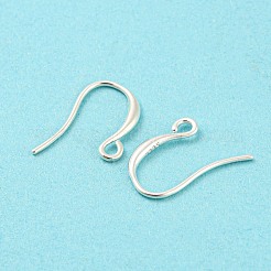 925 Sterling Silver Hoop Earring Findings&nbsp;STER-H107-04S
