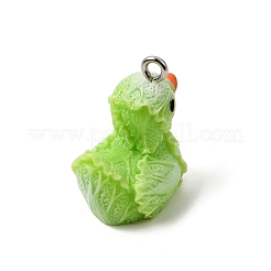 Vegetable Theme Opaque Resin Pendants&nbsp;RE-CBAD0A2-03B-P
