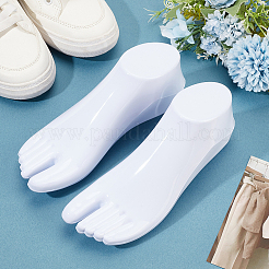 足用PVCフットサポート  女性モデルアクセサリー  ホワイト  223x61x105mm&nbsp;AJEW-CY0002-69A