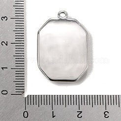 304 Stainless Steel & Natural Paua Shell Pendants&nbsp;SH-CBA7184-01F-P