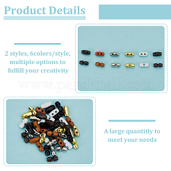 12 Styles Alloy Horn Buttons&nbsp;FIND-FG0003-60B