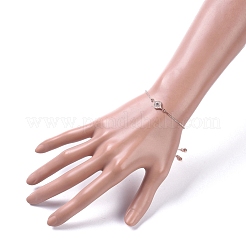 Adjustable Brass Slider Bracelets&nbsp;BJEW-JB04968-01