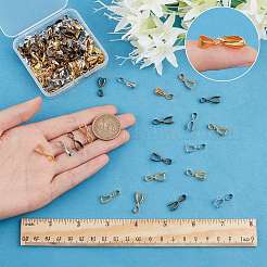 真鍮製アイスピックピンチベイル 120色3個  ミックスカラー  20x7mm  40個/カラー&nbsp;FIND-SC0002-99