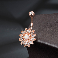 Brass Piercing Jewelry&nbsp;AJEW-EE0006-79RG