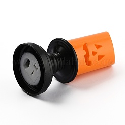 Halloween Resin LED Skull Light&nbsp;AJEW-Z004-04A