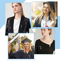 1 Set 2023 Graduation Cap Photo Charms DIY Kits&nbsp;FIND-FH0006-28