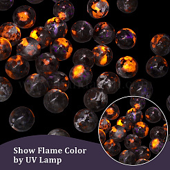 50Pcs Natural Fluorescent Syenite Rock(Glow under UV Light) Beads&nbsp;G-PA0002-37
