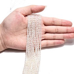 Natural Cultured Freshwater Pearl Beads Strands&nbsp;PEAR-N024-02-4AB