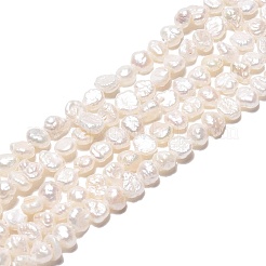 Natural Baroque Keshi Pearl Beads Strands&nbsp;PEAR-N014-03M