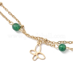 304 Stainless Steel Link Chain Anklets&nbsp;AJEW-AN00705-01