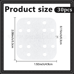 30Pcs Cotton Fibre Perfume Pads&nbsp;DIY-WR0003-80