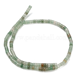 Natural Green Aventurine Beads Strands&nbsp;G-Z110-A10-2x4mm-01B