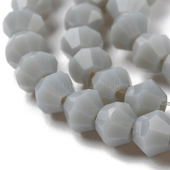 Opaque Solid Color Imitation Jade Glass Beads Strands&nbsp;GLAA-F029-P4mm-14