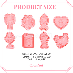 Halloween PP Plastic Cookie Cutters&nbsp;DIY-HY0003-56C