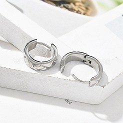 304 Stainless Steel Hoop Earrings for Women&nbsp;EJEW-C096-56P