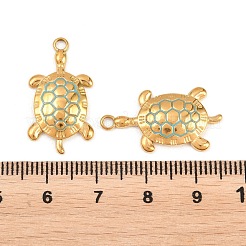 304 Stainless Steel Enamel Pendants&nbsp;STAS-K293-25G