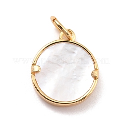 Eco-Friendly Brass Micro Pave Cubic Zirconia Pendants&nbsp;KK-K268-07G
