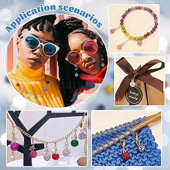 78pcs 13 colors Polymer Clay Rhinestone Charms&nbsp;RB-PH0001-48