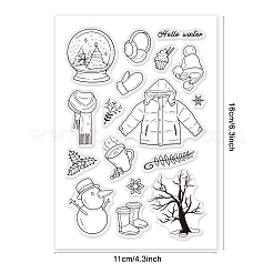 PVC Plastic Stamps&nbsp;DIY-WH0167-56-69