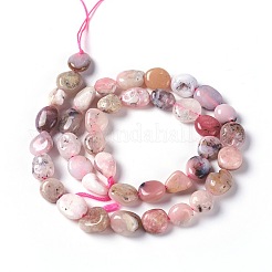Natural Pink Opal Beads Strands&nbsp;G-L493-13