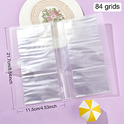 84 Pockets Rectangle Photo Albums for Jewelry Storage&nbsp;AJEW-YWC0001-10