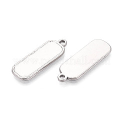 304 Stainless Steel Pendant Cabochon Settings&nbsp;STAS-N108-62P