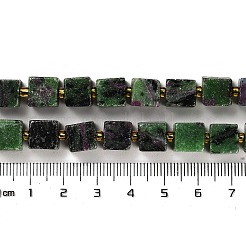 Natural Ruby in Zoisite Beads Strands&nbsp;G-G053-B01-01