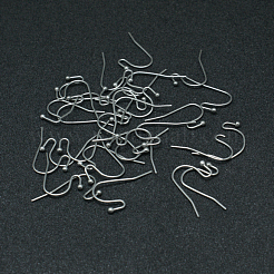 変色しにくい304ステンレススチール製ピアスフック  ステンレス鋼色  22x12x2mm  ピン：0.6mm&nbsp;STAS-G140-73P
