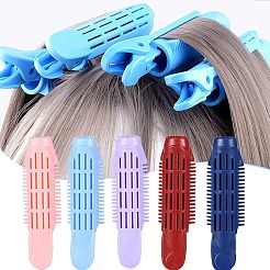 ボリュームアップ毛根クリップ  天然な柔らかさのカーリーヘアスタイリングツール  ライトサーモン  105x30x24mm&nbsp;MRMJ-WH0061-10E