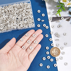 500Pcs Iron Rhinestone Spacer Beads&nbsp;RB-UN0001-12