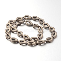 Electroplate Non-magnetic Synthetic Hematite Bead Strands&nbsp;G-F300-54-F06