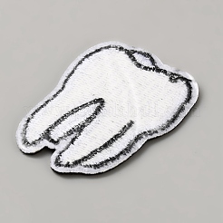 Non-woven Fabrics Clothing Iron On Patches&nbsp;DIY-WH0750-313