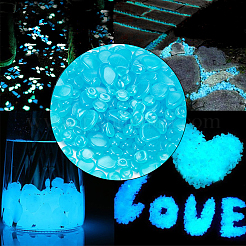 600Pcs 2 Style Plastic Luminous Cabochons&nbsp;DIY-BC0004-72