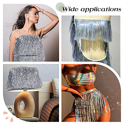 Polyester Fringe Trimmings&nbsp;OCOR-WH0086-09A
