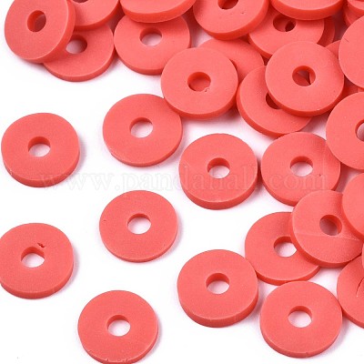 Handmade Polymer Clay Beads&nbsp;CLAY-R067-8.0mm-B14-1