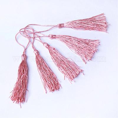 ポリエステルタッセルパーツ  ペンダントの飾り  インディアンレッド  130x6mm  タッセル：70~90mm&nbsp;OCOR-Q023-28-1