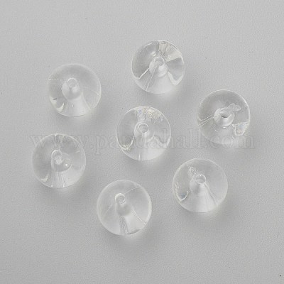 アクリルビーズ  ラウンド  透明  14mm  穴：2mm&nbsp;X-PL528-1