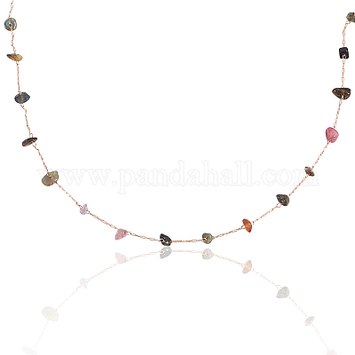 Brass Handmade Beaded Chain&nbsp;CHC-CJ0001-54-1