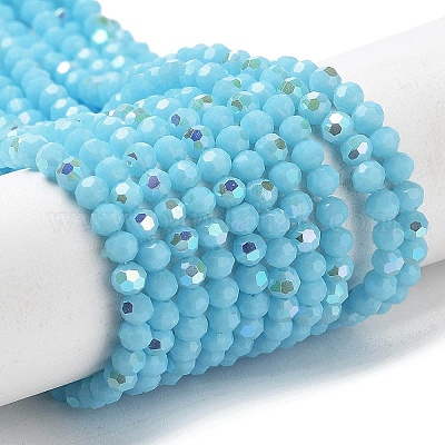 Opaque Glass Beads Strands&nbsp;EGLA-A035-P3mm-L08-1