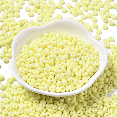 Baking Paint Glass Seed Beads&nbsp;SEED-B001-02A-13-1