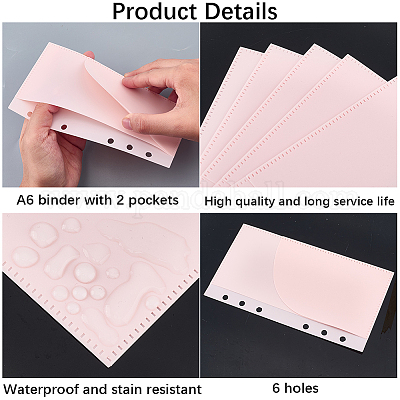 PP Notebook Index Divider Sheets&nbsp;AJEW-CP0010-60B-1